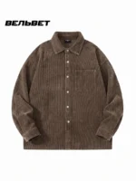 Рубашка вельветовая
