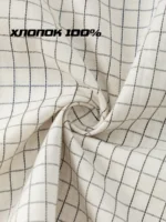 Рубашка укороченная в клетку — изображение 8