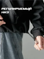 Кроп Худи с начесом — изображение 3