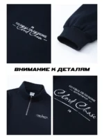 Свитшот укороченный с принтом — изображение 9